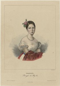 Portrét Marianne, princezny Nizozemska od Anonymous