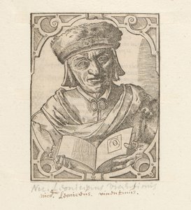 Portrét van Niccolò Leoniceno od Anonymous