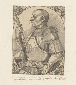 Portrét van Niccolò z Pitigliana od Anonymous