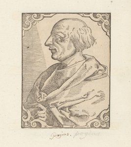 Portrét van Poggio Bracciolini od Anonymous