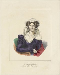 Portrét Wilhelminy Pruské od Anonymous