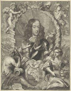 Portrét Viléma III., prince Oranžského od Anonymous