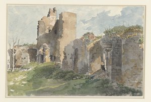 Ruiny hradu Chevreuse od Anonymous