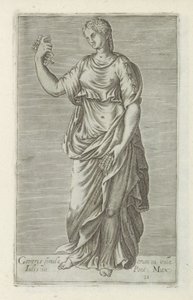 Sochař van Ceres Socha Ceres ve městě Julius III Pontus. Max. (název na objektu) Starožitné sochy v Římě (název série) Ikony starověkých soch města Říma, které jsou vidět na veřejných místech (název série) od Anonymous