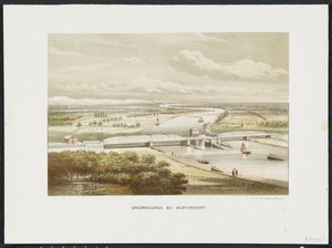 Železniční most ve Westervoortu, 1846 Železniční most ve Westervoortu (název na objektu) Hlavní železniční mosty v Nizozemsku (název série) od Anonymous