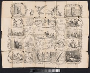 Karikatura ve studentském almanachu v Leidenu, 1865 od Anonymous
