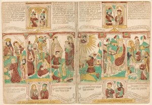 Masakr neviňátek a návrat Svaté rodiny z Egypta Vražda kojenců v Betlémě a návrat Svaté rodiny z Egypta od Anonymous