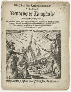 Titulní strana brožury: Rendevous Knapsack, 1620 od Anonymous