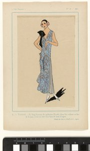Velmi pařížský, 1923, č. 10: 3.- stydlivost. - Tato dlouhá pochva... od Anonymous
