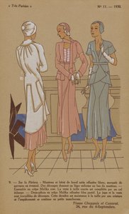 Velmi pařížský, 1930, č. 11: 9. - Na Riviéře... od Anonymous