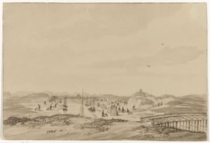 Výkop písku v dunách poblíž Haagu, 1846 od Anonymous