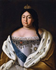 Anne (ruská císařovna) Anna Ivanovna - Portrét císařovny Anny Ioannovny (1693-1740) od Anonymous od Anonymous Anonymous