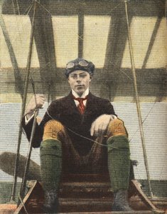 Letectví: portrét letce Henriho Wynmalena (Henri Wijnmalen od Anonymous Anonymous