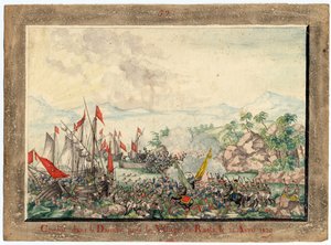 Bitva na Dunaji 1828 od Anonymous Anonymous