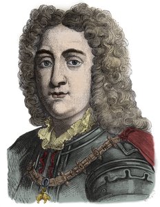 Karel VI., císař Svaté říše římské (1685-1740) - Karel Habsburský (Karl von Habsburg) (Karel VI. Svaté říše) 1685-1740 - Rytina od Anonymous Anonymous