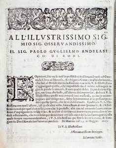 První stránka První knihy symfonií a sil, od Salomone Rossi od Anonymous Anonymous