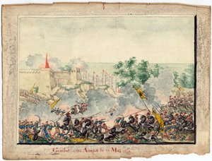 Guerre russo-turque de 1828-1829 - Dobytí pevnosti Anapa 23. června od Anonymous Anonymous