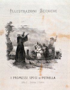 Ilustrace Zasnoubení podle Manzoniho od Errica Petrella od Anonymous Anonymous
