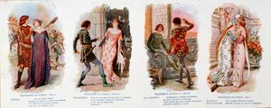 Ilustrace pro Francesca da Rimini, dílo Zandonai od Anonymous Anonymous