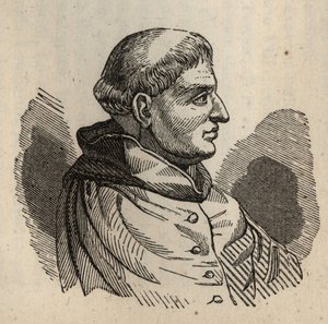 Jean Visconti - Giovanni Visconti - 1290-1354 - rytina - od Anonymous Anonymous