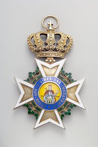 Saské království - Vojenský řád svatého Jindřicha: insignie velkého kříže - 1736-1918 od Anonymous Anonymous