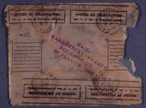 Poslední dopis z Madagaskarsko-francouzského náletu (nehoda z 18. ledna 1930) od Anonymous Anonymous