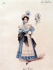Mimi, postava z opery La boheme od Pucciniho od Anonymous Anonymous