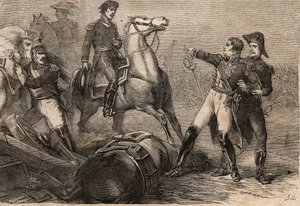 Napoleonské války 1813-15 - Bitva u Ligny (Belgie), 16. června 1815 - Smrt Jean-Baptiste Girard - La mort du general Girard. Bitva u Ligny (16. června 1815): zraněn na bojišti, generál Girard (1775-1815), repatriován do Paříže, zemřel 27. června. od Anonymous Anonymous