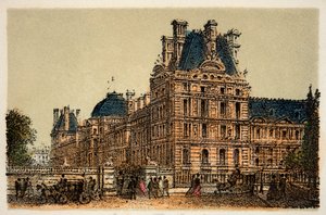 Paříž 1874: Les Tuileries, Soukromá sbírka od Anonymous Anonymous