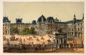 Paříž 1874: Nový Louvre, soukromá sbírka od Anonymous Anonymous