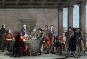 Tolentinský mír mezi Napoleonem I. a papežem Piem VI., 18. února od Anonymous Anonymous