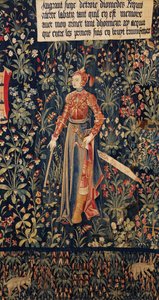 Penthesilea, královna Amazonek, počátek 16. století (tapiserie) od Anonymous Anonymous