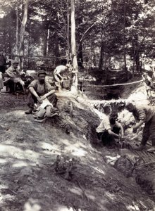 Fotografie z osobního alba poručíka pěchoty během prvních měsíců první světové války (1., Iere od Anonymous Anonymous
