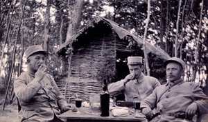 Fotografie z osobního alba poručíka pěchoty během prvních měsíců první světové války (1., Iere od Anonymous Anonymous