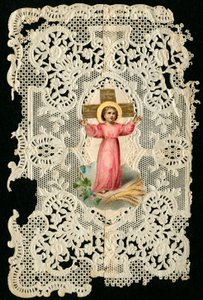 Zbožný obrázek: Ježíšovo dítě (chromolitografie) od Anonymous Anonymous
