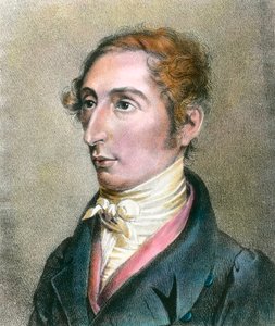 Portrét Carla (Karla) Maria von Weber (1786-1826) německý skladatel Rytina 19. století Soukromá sbírka od Anonymous Anonymous