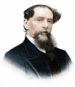 Portrét Charlese Dickense (1812-1870), anglického spisovatele. od Anonymous Anonymous