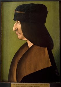 Portrét francouzského Karla VIII. (malba) od Anonymous Anonymous