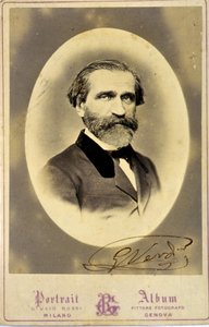Portrét Giuseppe Verdiho (1813-1901), italského skladatele. cca 1850.Soukromá sbírka.Milan od Anonymous Anonymous