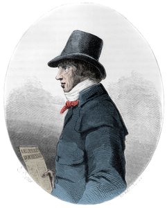 Portrét Jacquese-Rene Heberta (1757-1794), francouzského novináře a politika - Portrét Jacquese Rene Heberta (1757-1794) Francouzského novináře a politika - rytina z roku 1863 v „Červené knize - Histoire De L