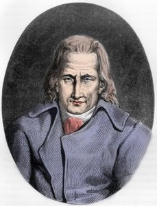 Portrét Jacquese Cazotte, francouzský autor - Portrét Jacquese Cazotte (1719-1792) - Rytina z roku 1863 v „“ Le Livre Rouge – Histoire De L