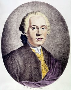 Portrét Johana Adolfa Hasse (1699-1783) barokní skladatel Rytina 18. století Soukromá sbírka od Anonymous Anonymous