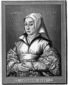 Portrét Kathariny von North od Anonymous Anonymous