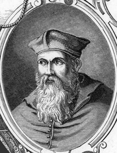 Portrét Sebastiana Lucianiho dit Sebastiano del Piombo (1485-1547) italský malíř. 1859 rytina v „“galeriích Evropy – Itálie““ od Armandauda. Soukromá sbírka. od Anonymous Anonymous