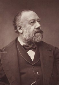 Portrét skladatele Gustava Nadauda (1820-1893), Anonym. Foto albuminu. Soukromá sbírka od Anonymous Anonymous