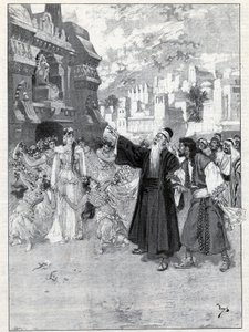 Znázornění opery: „“Samson et Dalila““ od Camille Saint-Saens (Saint Saens od Anonymous Anonymous