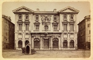 Město Marseille a okolí kolem 1885 -1890: radnice, Soukromá sbírka od Anonymous Anonymous