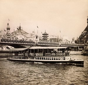 Univerzální výstava roku 1900 - Výstava Universelle de 1900 v Paříži: Le pont d