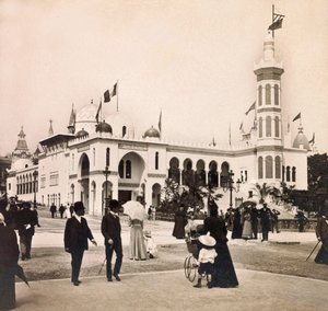Univerzální výstava 1900 - Expozice Universelle de 1900 v Paříži: Alžírský palác - soukromá sbírka od Anonymous Anonymous