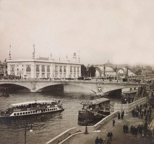 Univerzální výstava roku 1900 - Výstava Universelle de 1900 v Paříži: Palais des Congres - soukromá sbírka od Anonymous Anonymous